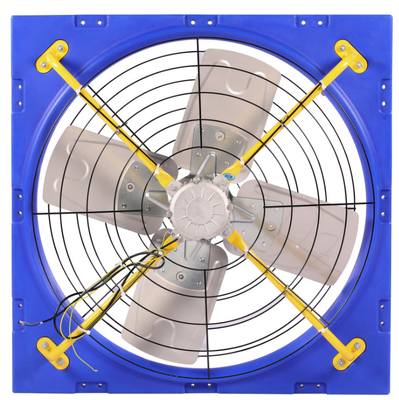 Stainless Steel Industrial Livestock Ventilation Fans 4 Blades Farm Cooling Equipment