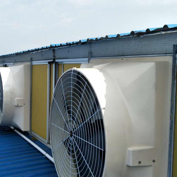 Μεταβλητή ταχύτητα 120cm REFINE Εξωτερικός ανεμιστήρας 56,4m3/h Όγκος αέρα 48000m3/h Δυνατότητα ροής αέρα