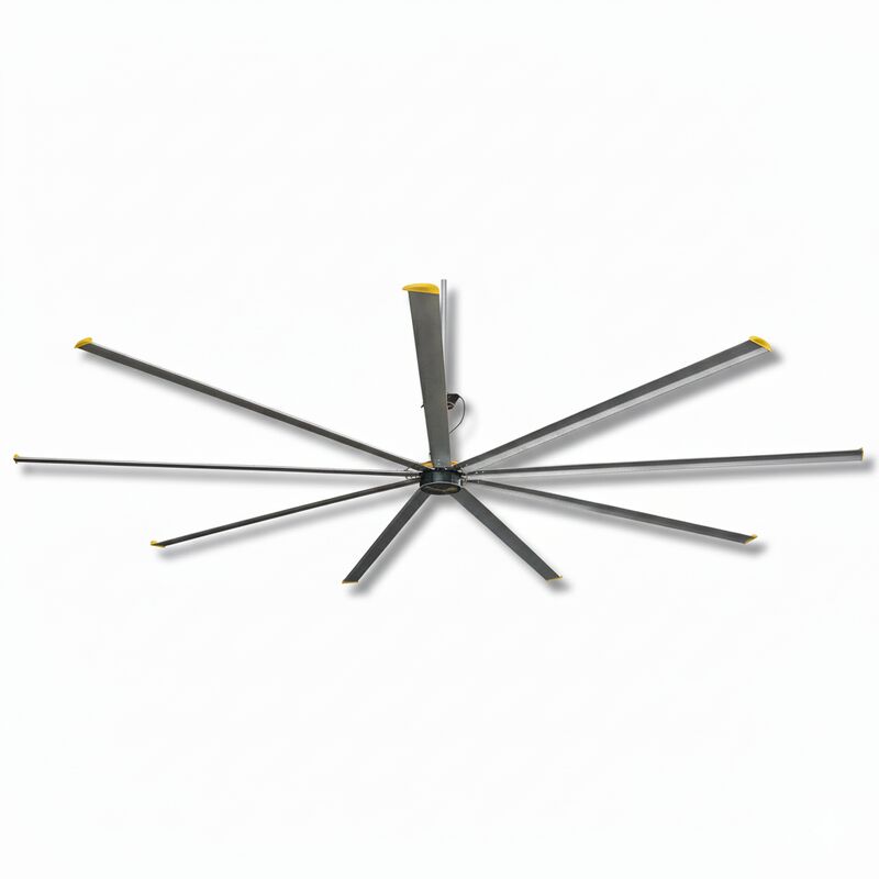 Terrui Industrial Ceiling Fan with BLDC Motor HVLS Ceiling Fan for Large Spaces