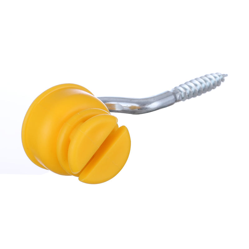 Ξύλινες θέσεις φρακτών INS038B L45.5cm ηλεκτρικές με το κίτρινο χρώμα