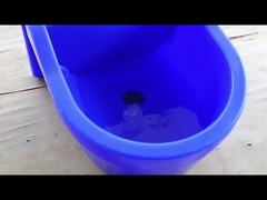 LLDPE 9.3L Cow Drinking Livestock Auto Waterer Impact Resistant