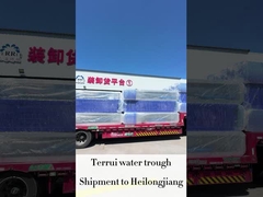 6 Σετ 1800W Ηλεκτρική θέρμανση 260L Μπλε LLDPE Κτηνοτροφικό αυτόματο πόσιμο με έλεγχο θερμοκρασίας