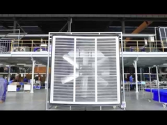 Βιομηχανικός εξαερισμός καπνού πυρκαγιάς καπνός εξαερισμός ανεμιστήρας 72 πίνακας ανεμιστήρα