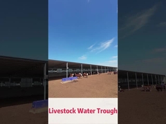 Υψηλής απόδοσης ανθεκτικό σε αντίκτυπο πολυαιθυλένιο αγελαδινό ποτοκάμαρο με 1