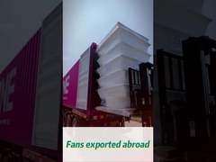 0.4hp 380-480V Βιομηχανικός ανεμιστήρας εξάτμισης με ταχύτητα περιστροφής 750RPM