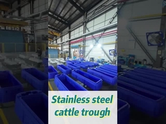 260L/68gal χωρητικότητα ζωοτροφικό αυτόματο ποτιστήρα με μπλε χρώμα και 120L/min ρυθμό ροής