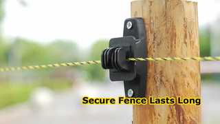 Αποτελούμενοι από μη αγώγιμο πλαστικό, αυτοί οι μονωτές είναι κατασκευασμένοι για να αντέχουν σε σκληρό γεωργικό περιβάλλον